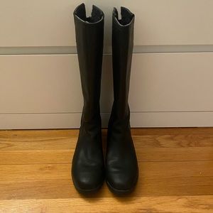 Sorel Black Tall Waterproof Boots | Size 7.5